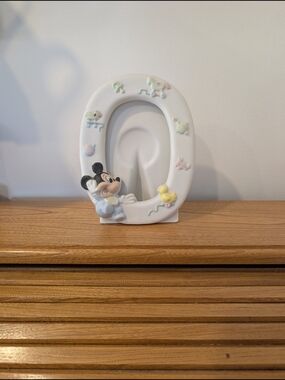 Vintage Baby Mickey Ceramic Frame Disney